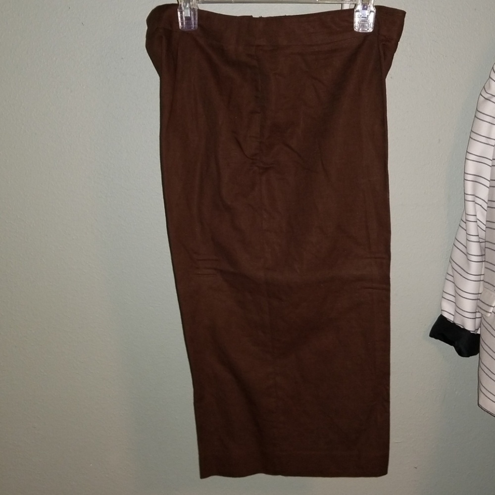 Linen capris
